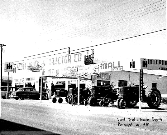 Scott Equipment historical tractors and trucks in rayville