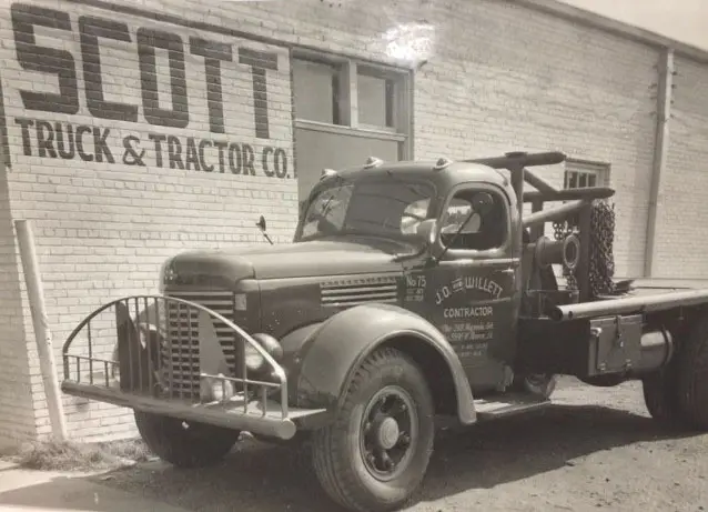 Scott Equipment historical truck and tractor