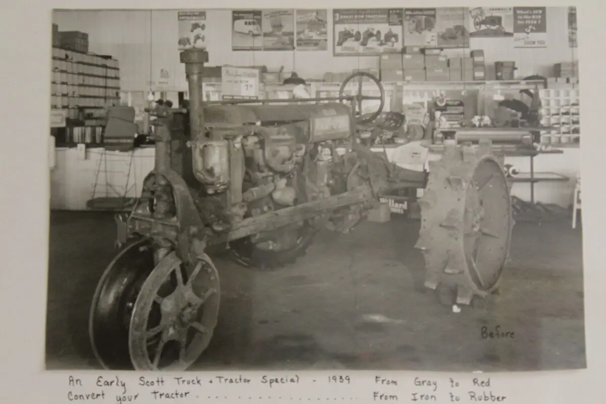 Scott Equipment 1939 truck and tractor special convert